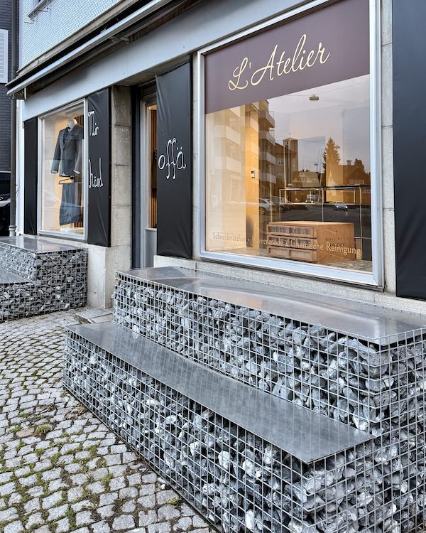 Aussenansicht Atelier in Flawil Hobil